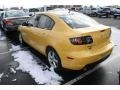 2004 Solar Yellow Mica Mazda MAZDA3 s Sedan  photo #3