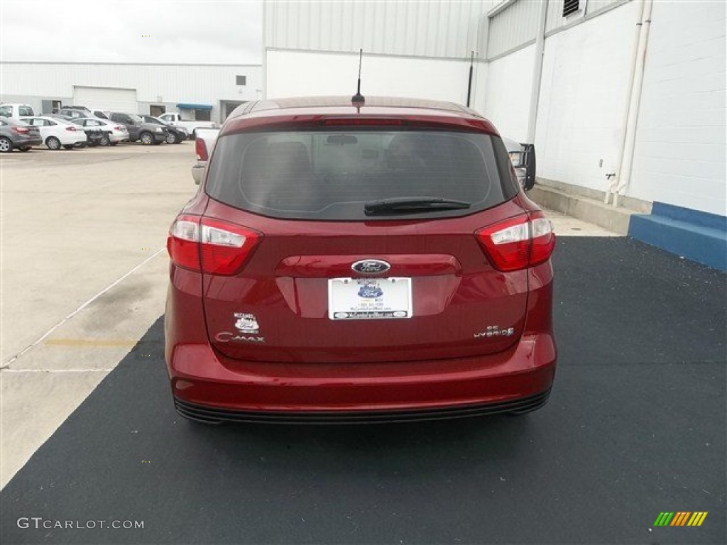 2013 C-Max Hybrid SE - Ruby Red / Medium Light Stone photo #4