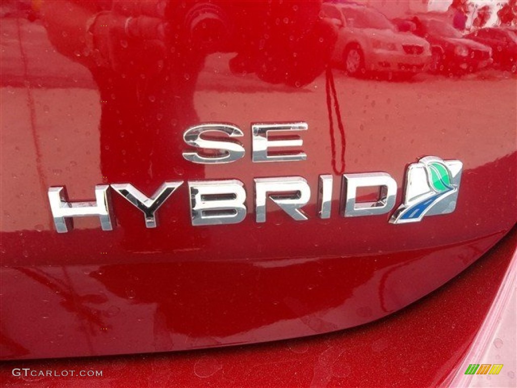 2013 C-Max Hybrid SE - Ruby Red / Medium Light Stone photo #13