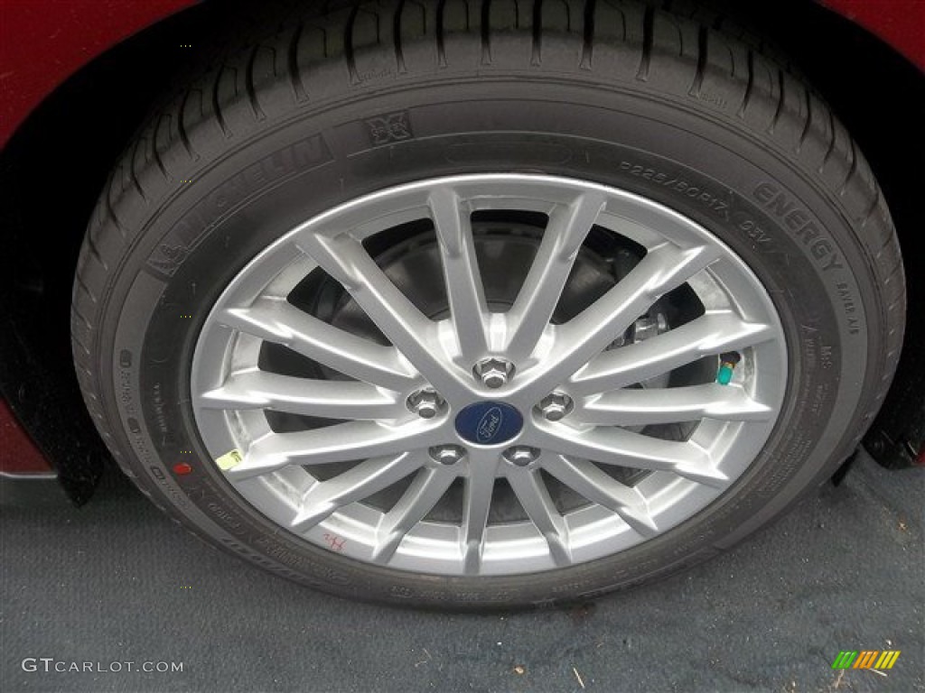 2013 C-Max Hybrid SE - Ruby Red / Medium Light Stone photo #20