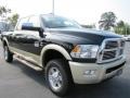 2012 Black Dodge Ram 2500 HD Laramie Longhorn Crew Cab 4x4  photo #4