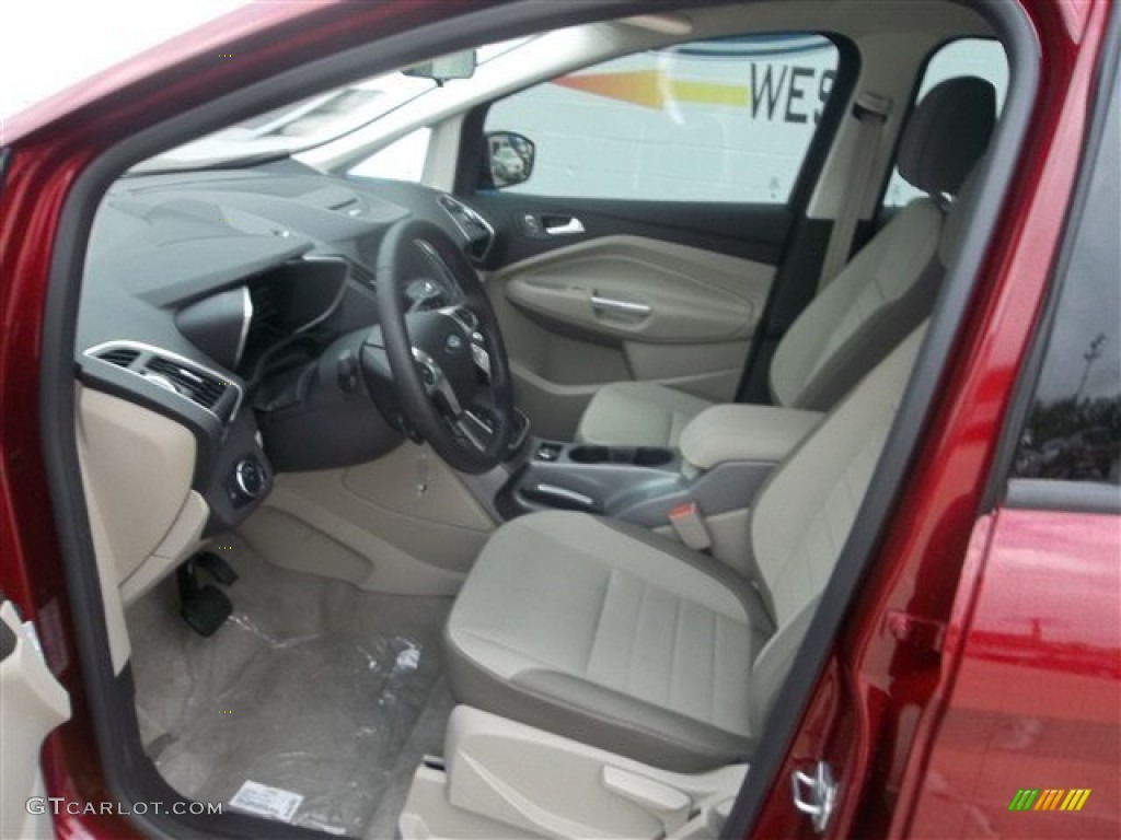 2013 C-Max Hybrid SE - Ruby Red / Medium Light Stone photo #25