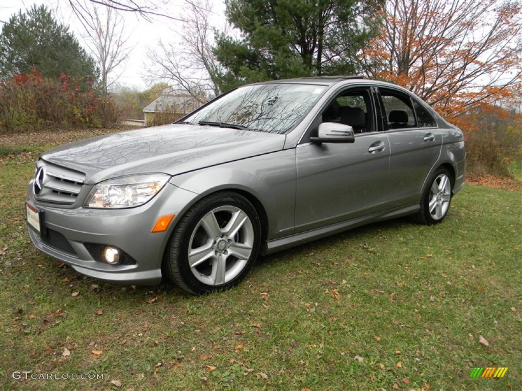 Palladium Silver Metallic 2010 Mercedes-Benz C 300 Sport 4Matic Exterior Photo #72836823