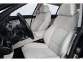 Ivory White/Black Front Seat Photo for 2011 BMW 5 Series #72836925