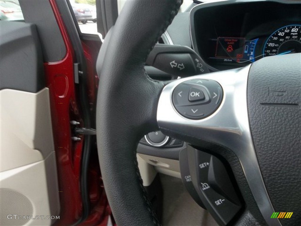 2013 C-Max Hybrid SE - Ruby Red / Medium Light Stone photo #56