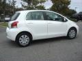 2011 Super White Toyota Yaris 5 Door Liftback  photo #3