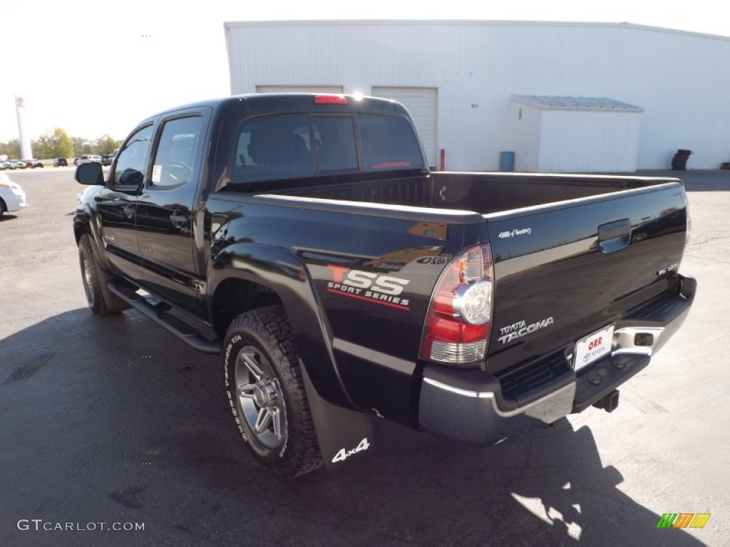 2013 Tacoma TSS Double Cab 4x4 - Black / Graphite photo #5