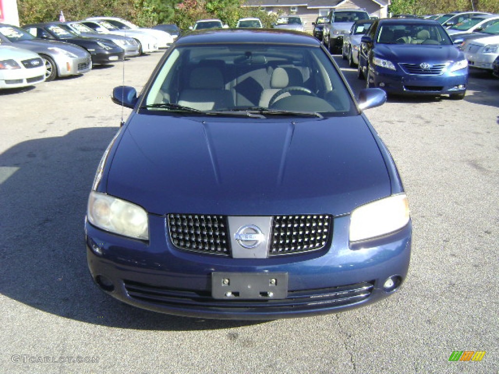 2005 Sentra 1.8 - Blue Dusk / Charcoal photo #2
