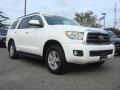 Super White 2012 Toyota Sequoia SR5 4WD