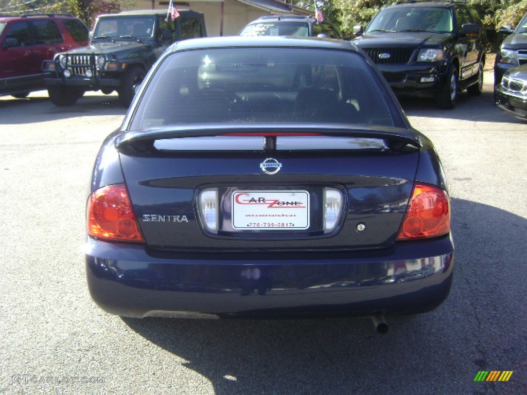 2005 Sentra 1.8 - Blue Dusk / Charcoal photo #6