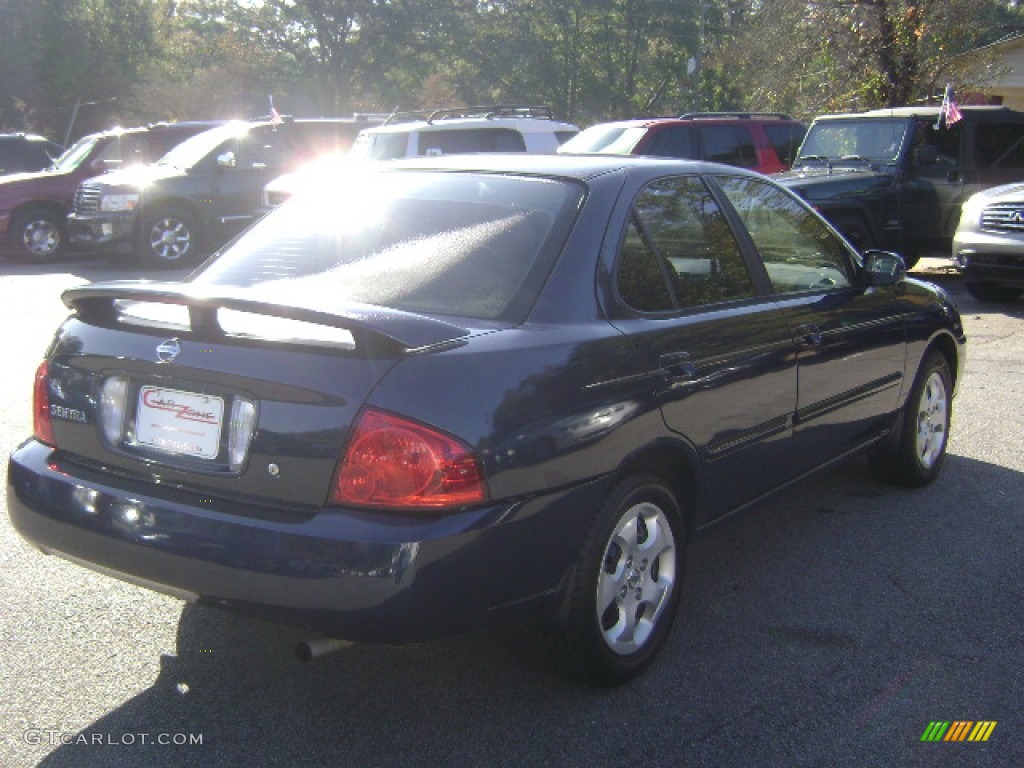 2005 Sentra 1.8 - Blue Dusk / Charcoal photo #7