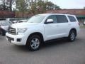 2012 Super White Toyota Sequoia SR5 4WD  photo #7