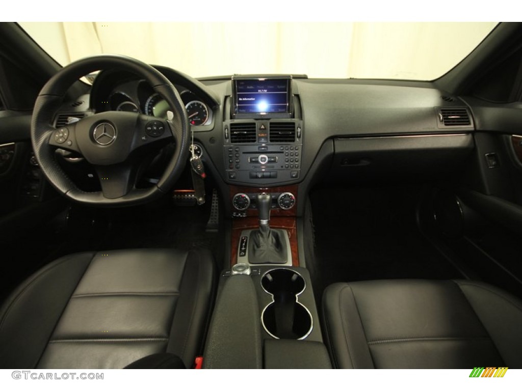 2010 Mercedes-Benz C 63 AMG Black Dashboard Photo #72840520