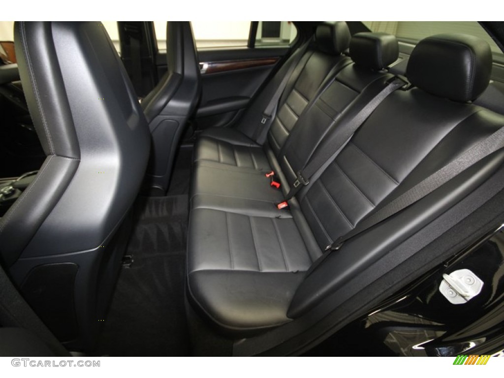 2010 Mercedes-Benz C 63 AMG Rear Seat Photo #72840717