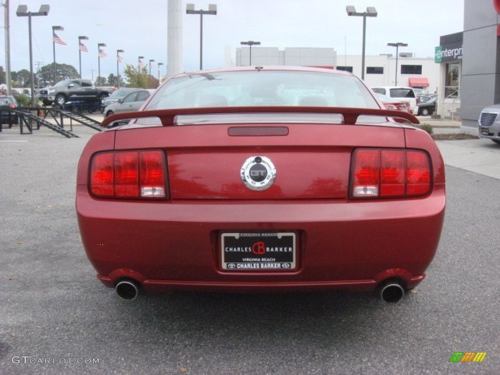 2006 Mustang GT Deluxe Coupe - Redfire Metallic / Dark Charcoal photo #5