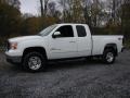 2008 Summit White GMC Sierra 2500HD SLT Extended Cab 4x4  photo #2