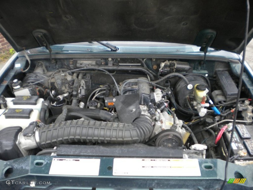 1998 Ford Ranger XLT Extended Cab 4.0 Liter OHV 12-Valve V6 Engine Photo #72843327