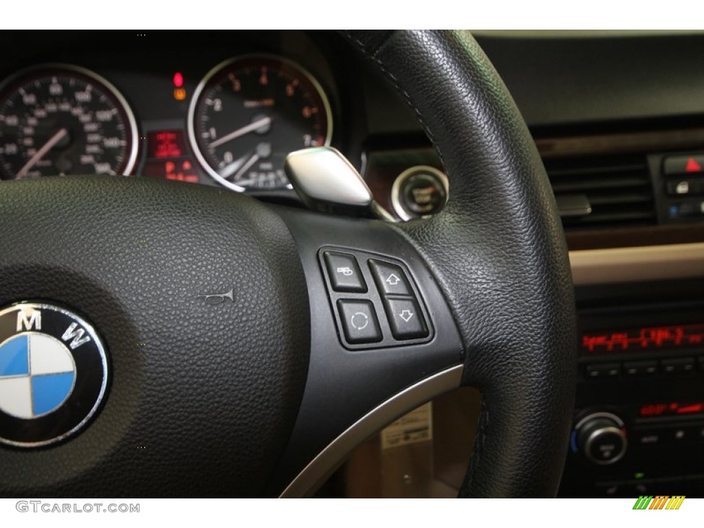 2009 3 Series 328i Sedan - Black Sapphire Metallic / Beige photo #24