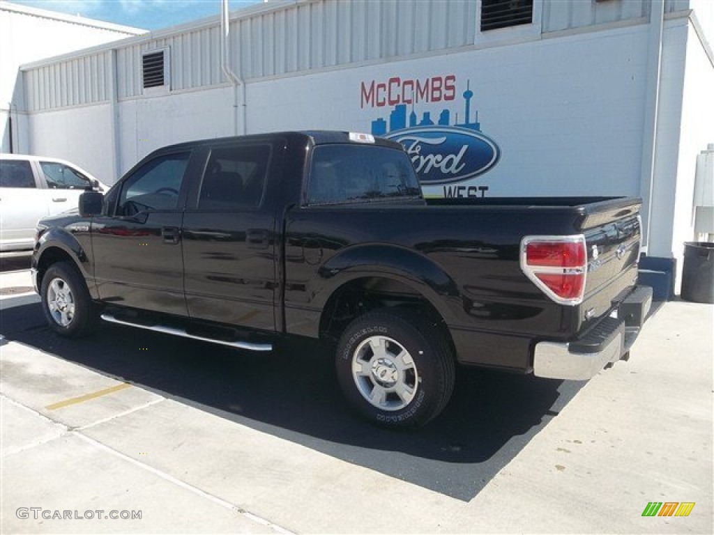 2013 F150 XLT SuperCrew - Kodiak Brown Metallic / Adobe photo #3