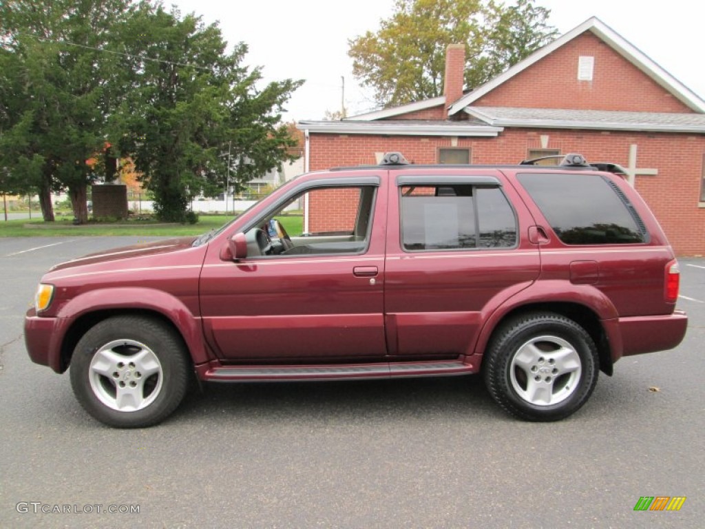 Burgundy Metallic 2001 Infiniti QX4 4x4 Exterior Photo #72844467