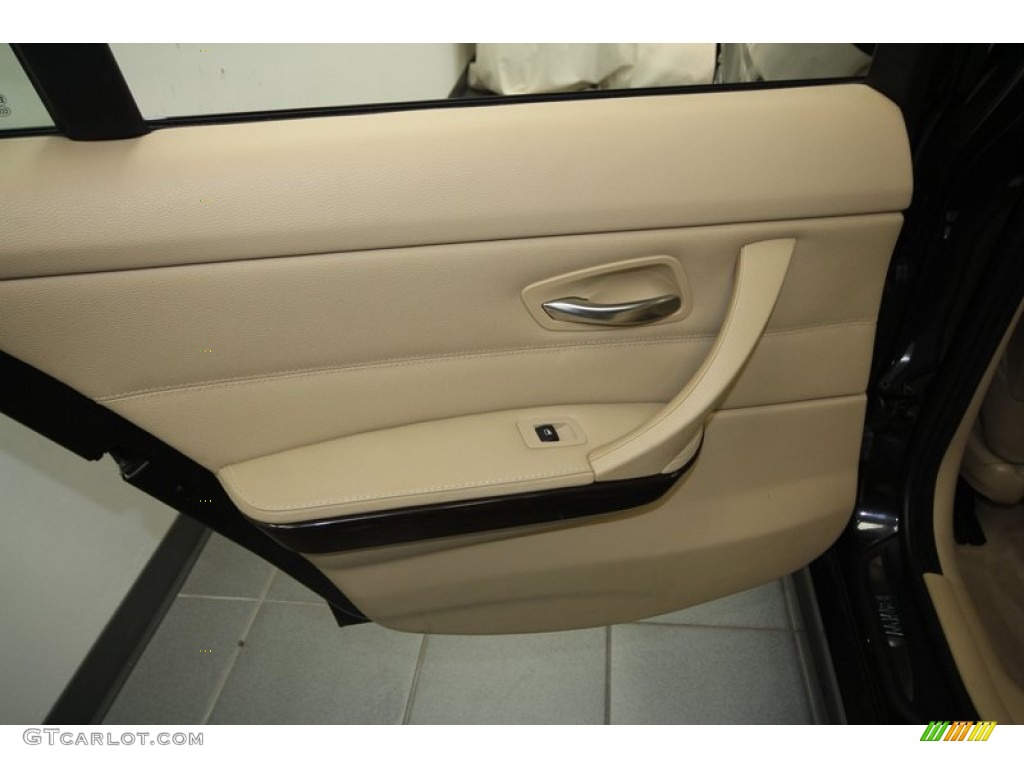 2009 3 Series 328i Sedan - Black Sapphire Metallic / Beige photo #27