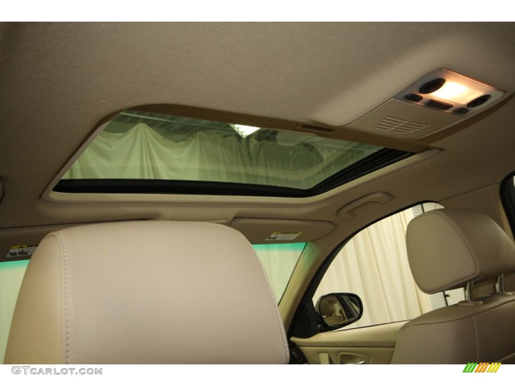 2009 3 Series 328i Sedan - Black Sapphire Metallic / Beige photo #30