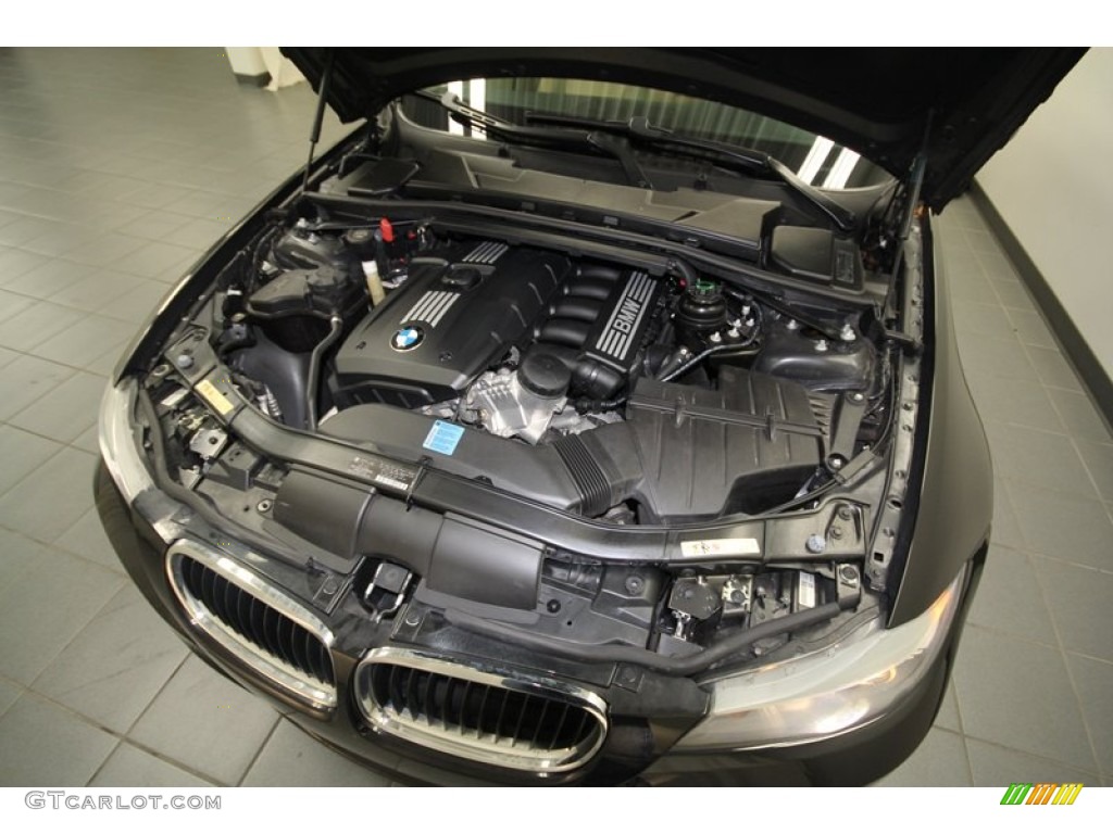 2009 3 Series 328i Sedan - Black Sapphire Metallic / Beige photo #40