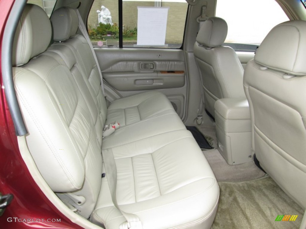 2001 QX4 4x4 - Burgundy Metallic / Stone Beige photo #18