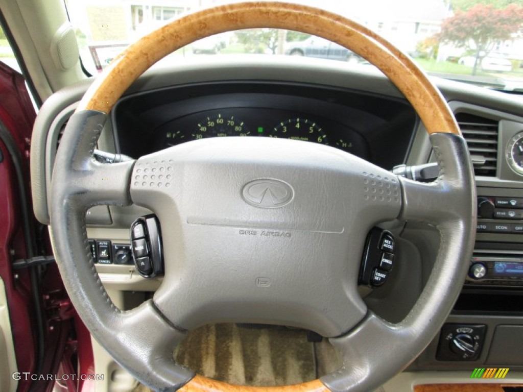 2001 Infiniti QX4 4x4 Steering Wheel Photos