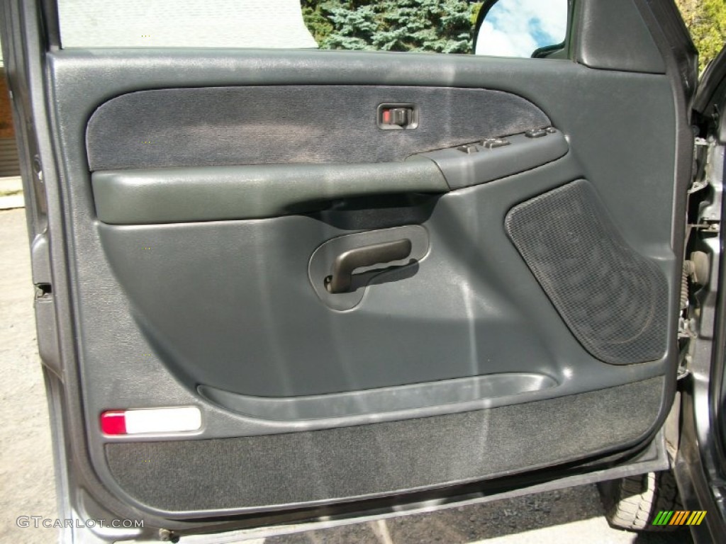 2000 Silverado 2500 LS Extended Cab 4x4 - Medium Charcoal Gray Metallic / Graphite photo #20