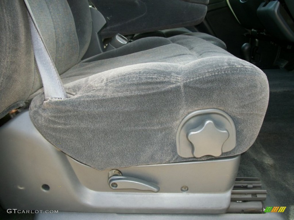 2000 Silverado 2500 LS Extended Cab 4x4 - Medium Charcoal Gray Metallic / Graphite photo #24