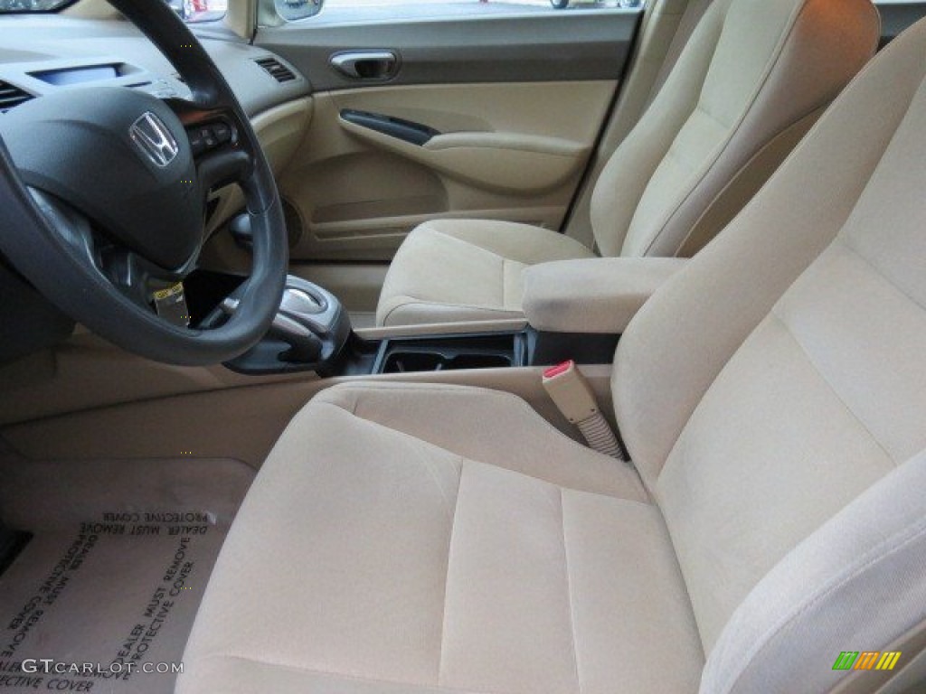 2007 Honda Civic LX Sedan Front Seat Photo #72846059
