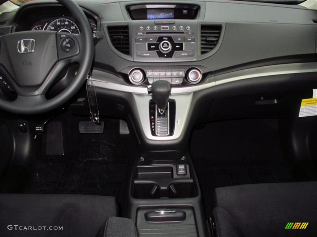 2013 CR-V LX AWD - Crystal Black Pearl / Black photo #6
