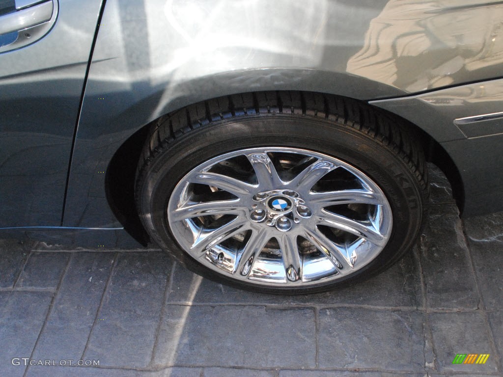 2003 7 Series 745Li Sedan - Titanium Grey Metallic / Black/Black photo #10