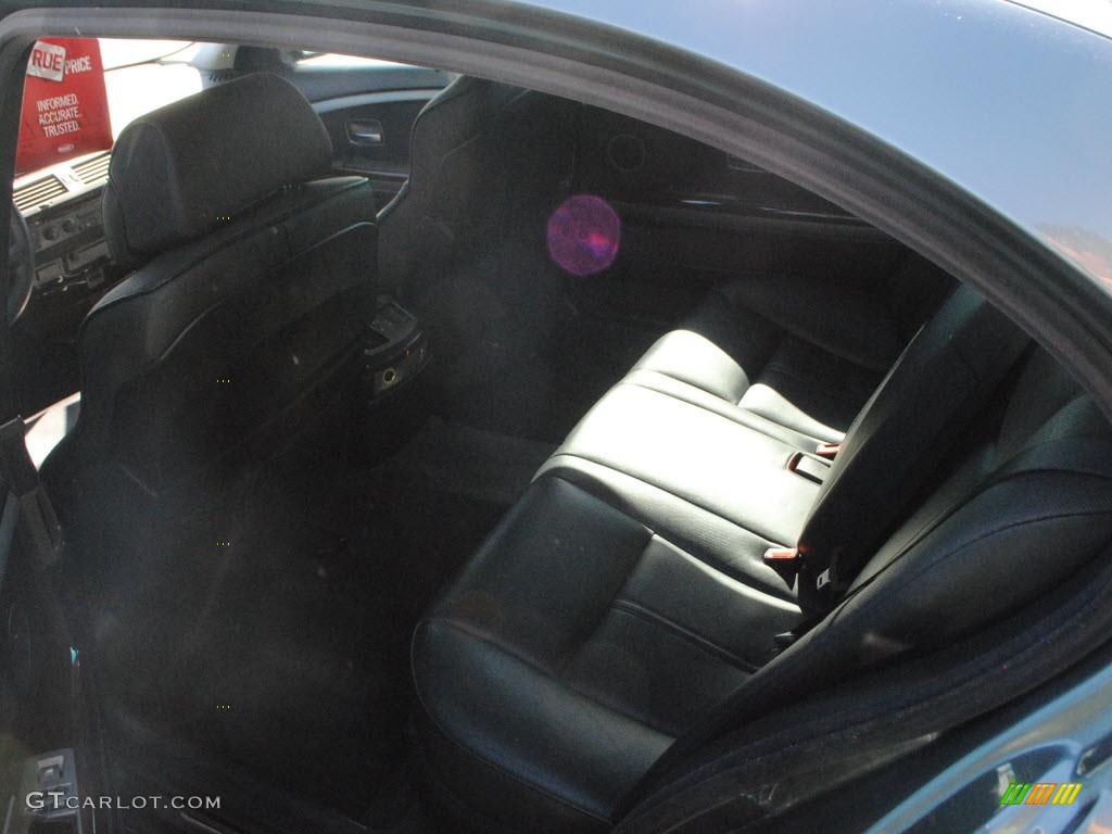 2003 7 Series 745Li Sedan - Titanium Grey Metallic / Black/Black photo #11