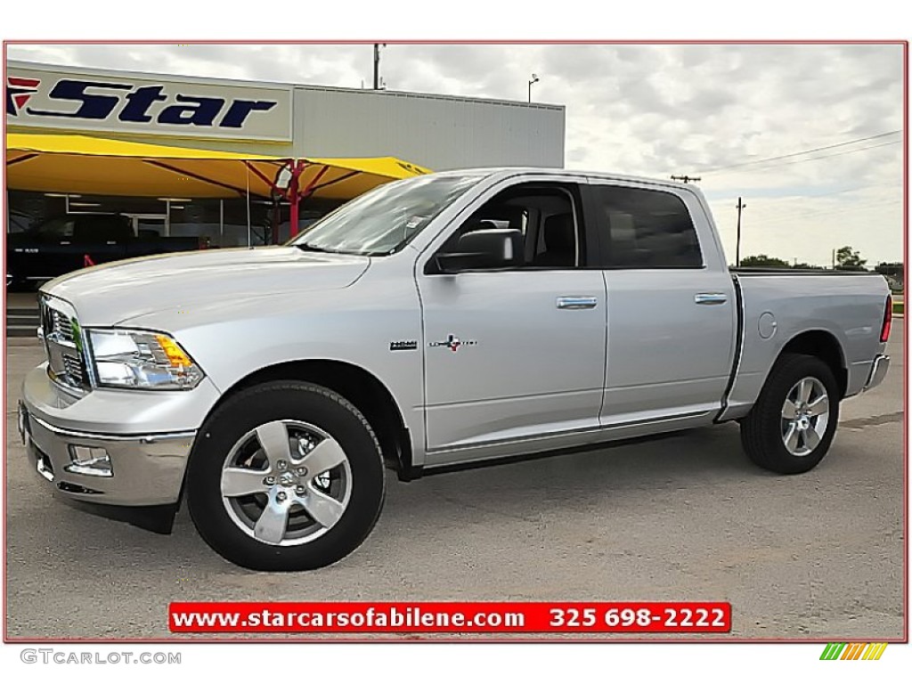 Bright Silver Metallic Dodge Ram 1500