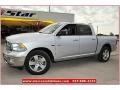 2012 Bright Silver Metallic Dodge Ram 1500 Lone Star Crew Cab  photo #1