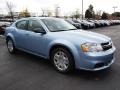 2013 Crystal Blue Pearl Dodge Avenger SE  photo #2