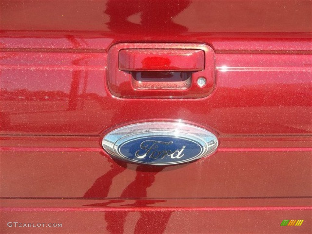 2013 F150 FX4 SuperCrew 4x4 - Ruby Red Metallic / Black photo #7