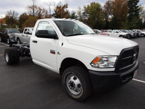 2012 Dodge Ram 3500 HD ST Regular Cab 4x4 Chassis Data, Info and Specs
