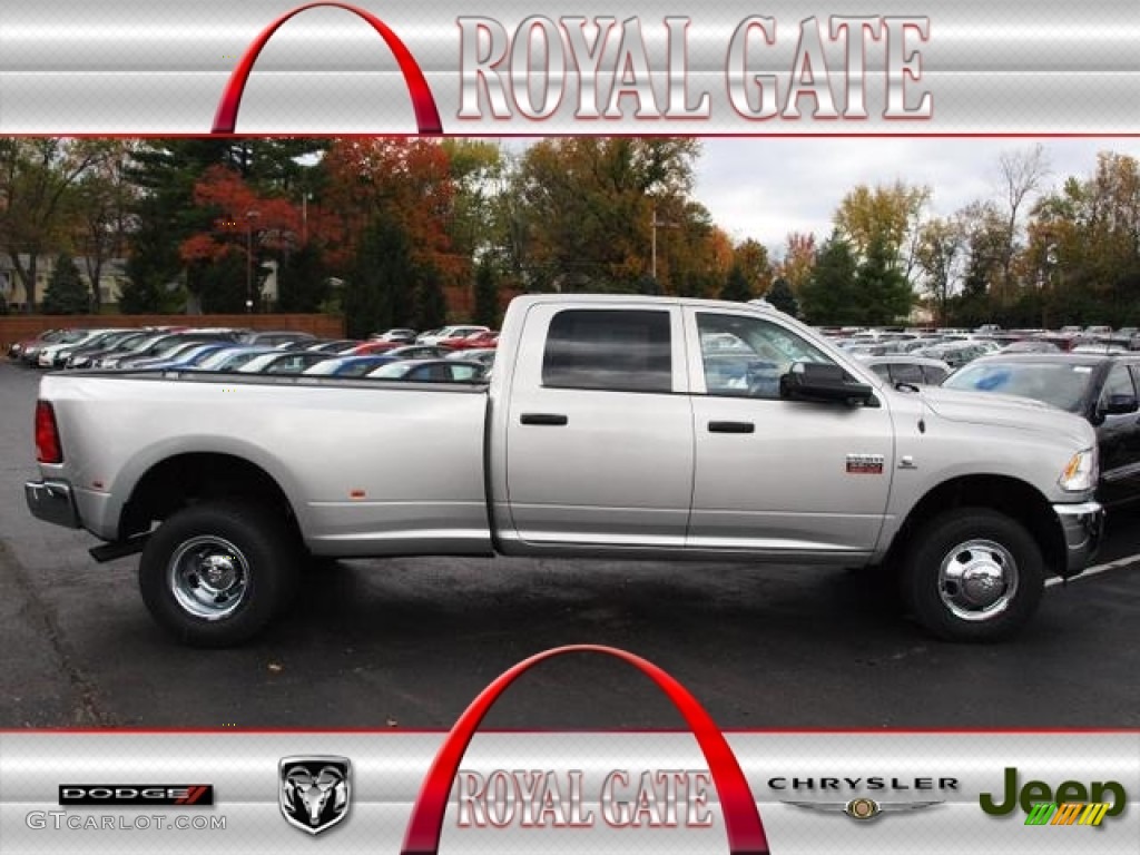 Bright Silver Metallic Dodge Ram 3500 HD