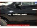 2012 Black Dodge Ram 1500 Lone Star Quad Cab  photo #2