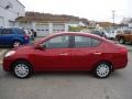 2012 Red Brick Nissan Versa 1.6 SV Sedan  photo #2