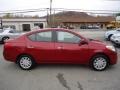 2012 Red Brick Nissan Versa 1.6 SV Sedan  photo #6