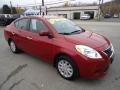 2012 Red Brick Nissan Versa 1.6 SV Sedan  photo #9