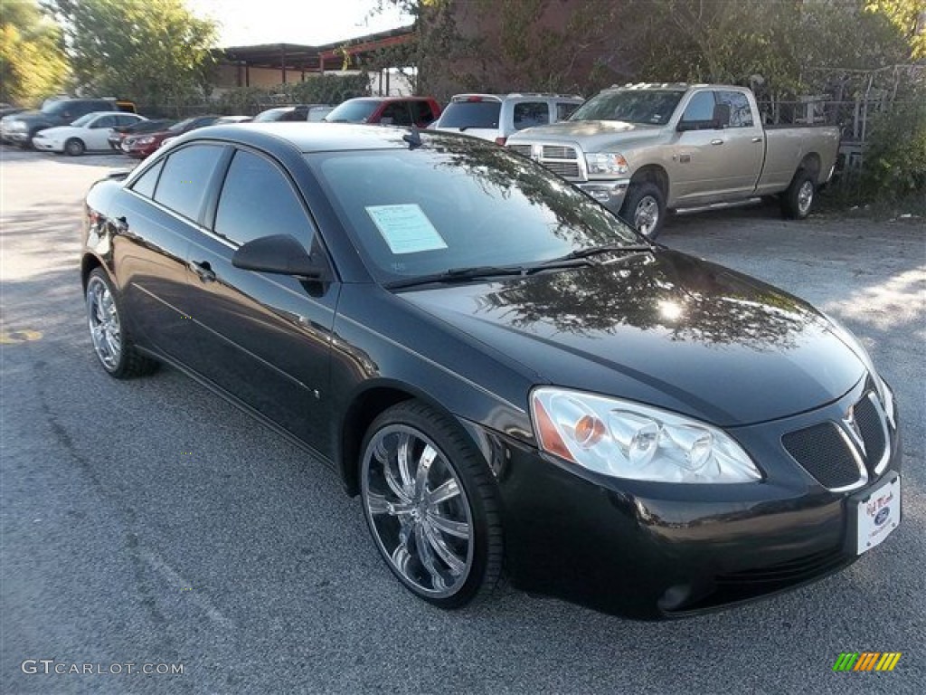 2009 G6 GT Sedan - Carbon Black Metallic / Ebony photo #1