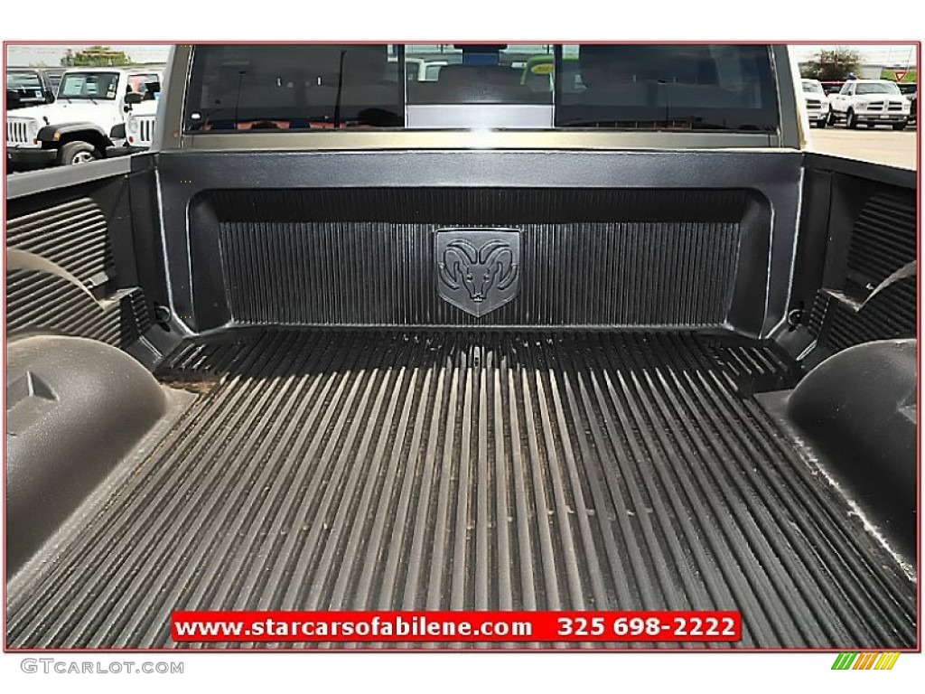 2012 Ram 1500 Lone Star Quad Cab - Sagebrush Pearl / Light Pebble Beige/Bark Brown photo #7