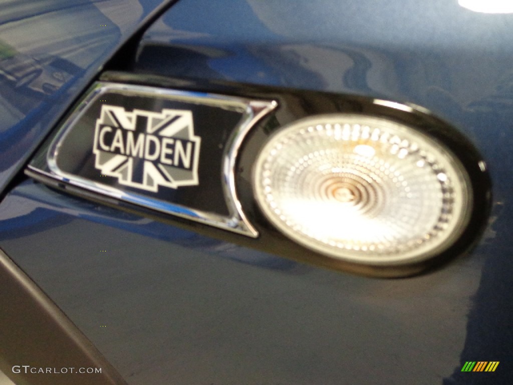 2010 Cooper S Camden 50th Anniversary Hardtop - Horizon Blue Metallic / Camden Tech White Leather/Carbon Black photo #34