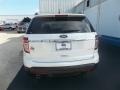 2013 White Platinum Tri-Coat Ford Explorer XLT  photo #4