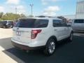 2013 White Platinum Tri-Coat Ford Explorer XLT  photo #10